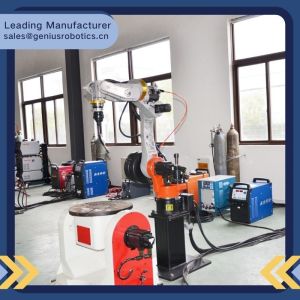 China 6 Axis Industrial Automatic Arc Welding Robot, Plasma Cutting Application wholesale