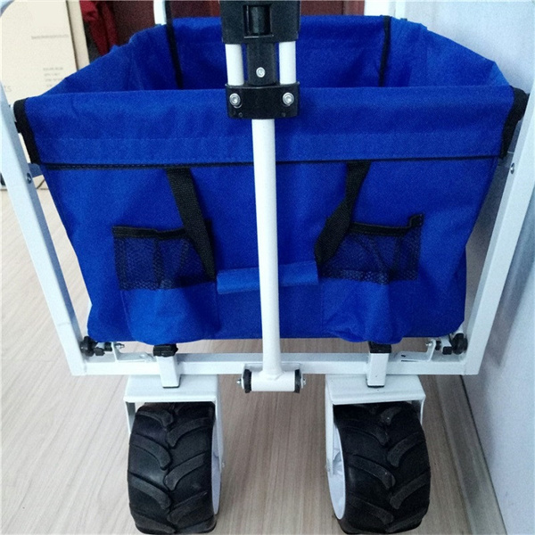 Camping Collapsible Wagon Cart Sporting Lightweight Beach Wagon Pinic