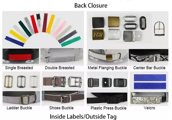 Constructed Custom Printing Dad Hat Logo Baseball Cap Black Hip Hop Caps Bsci