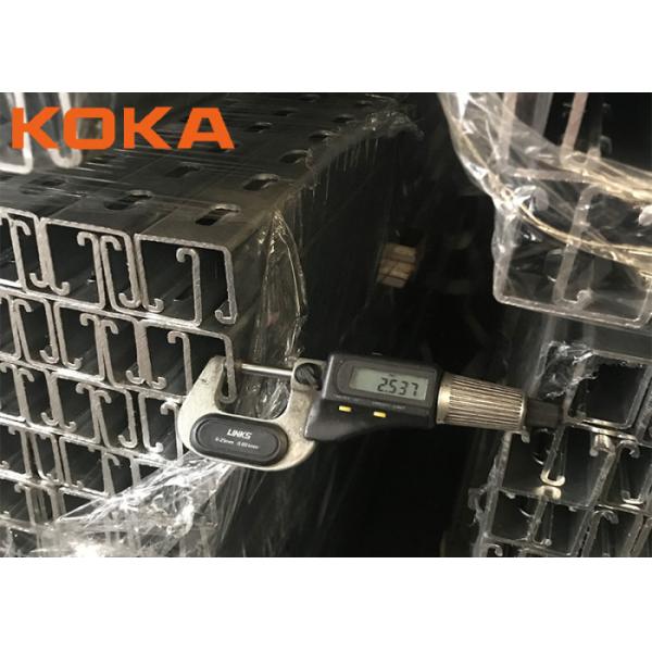 41x21 Pre Galvanized Strut C Channel HDG Unistrut Slotted Channel