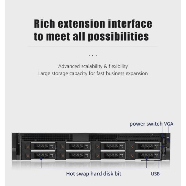 DELL online shopping dell r730xd server E5-2600v3 v4 brand new 2U Server FOR