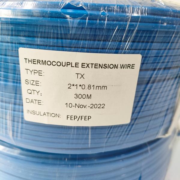 PVC/Silicone/FEP/Stainless Steel/Fiberglass Insulation K /J/E/T/N Type Thermocouple Wire Compensation Cable Extension Wi