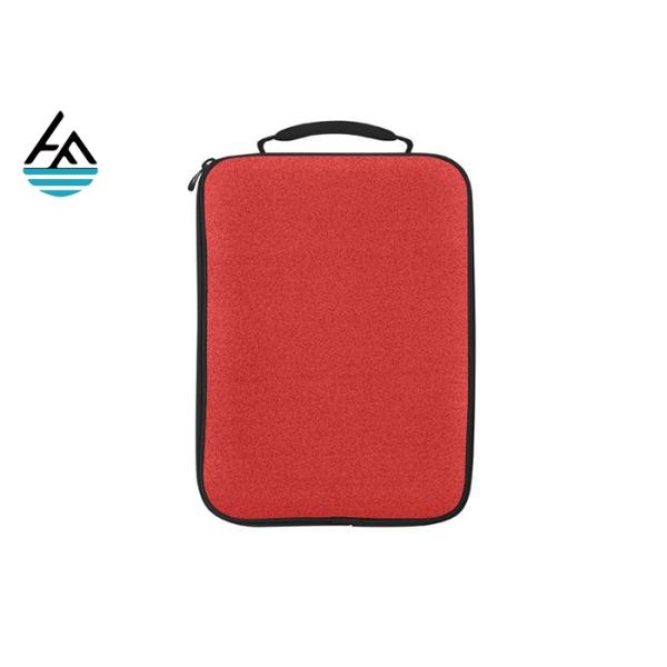 Shockproof 12 Neoprene Laptop Bag With Handle 2mm Thickness For Business Trip