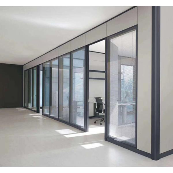 83mm Detachable Conference Room Movable Partitions 200-1500mm Width