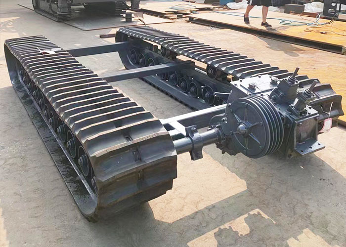 Multipurpose Alloy Steel Crawler Track Undercarriage Mounted Mining Drilling Machine