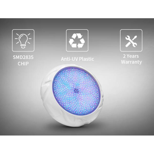 SMD2835 12V Lights For Fiberglass Pools , RGB LED Color Changing Swimming Pool Lights