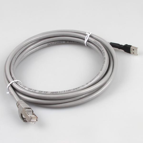 Computer 8P8C RJ45 Ethernet Cable , Durable USB To RJ45 Adapter Cable