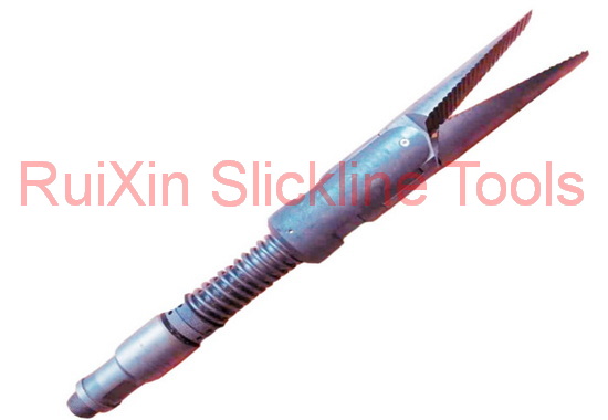 Alloy Steel Alligator Wireline Grab Catch Fish Falling