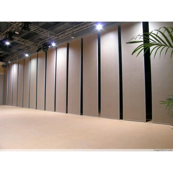 Melamine Office Partition Walls , Sliding Door , Conference Room Movable Walls