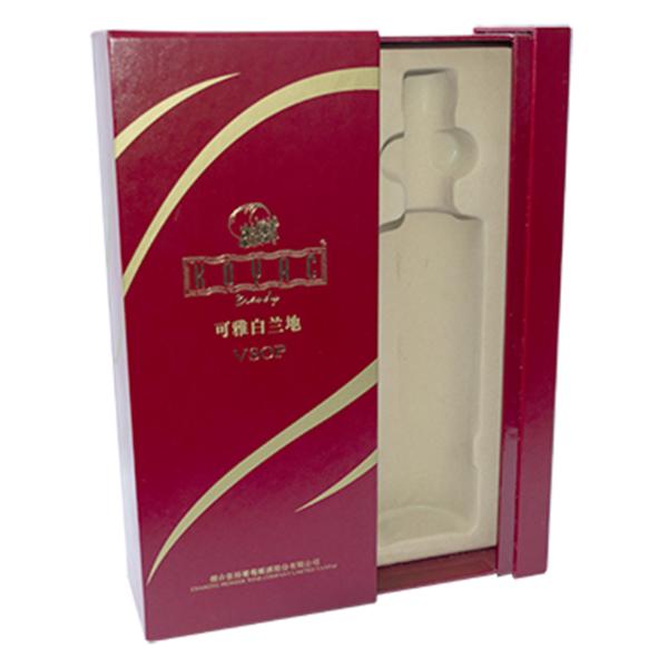 Luxury PU Leather Wine Packaging Box Single Bottle Wine Boxes With Leather String
