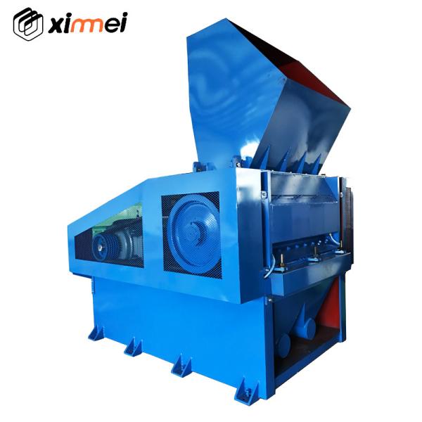 Heavy Duty Rebond Foaming Industry Shredding Machine 50-100mm Fragments Crushers fabric sponge effective recycle foam and Plastic & Rubber best match