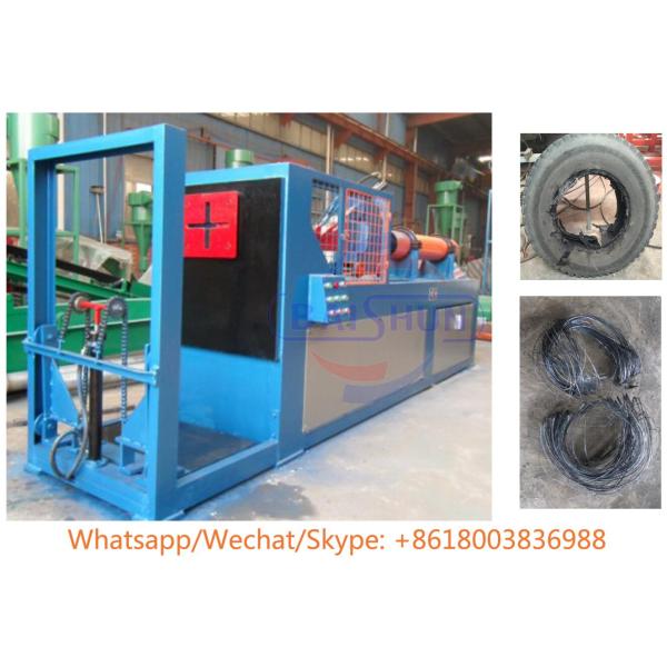 Best prices automatic used tire shredder tire recycling machine