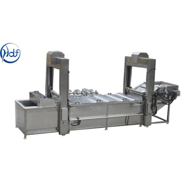 Automatic Steam Heating Vegetable Blanching Machine For Potato Chips