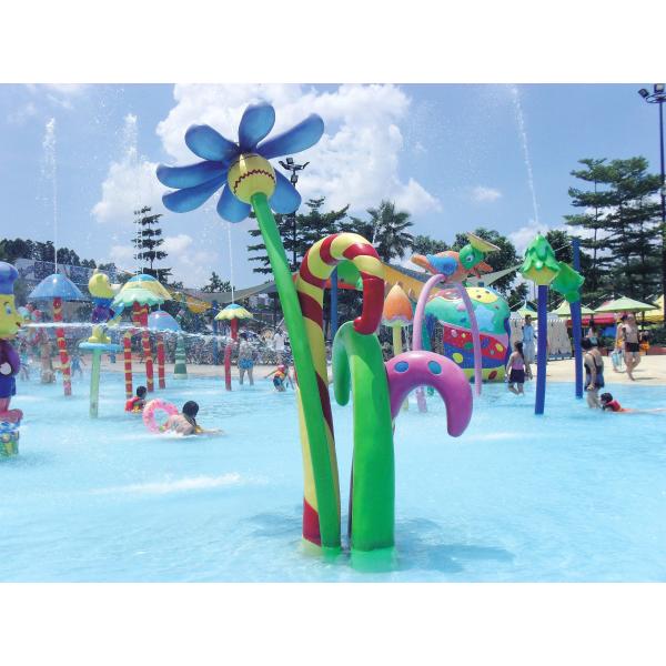Outdoor Aqua Park Water Sports Swimming Pool Amusement Water Splash Pad Flower Sprinkler