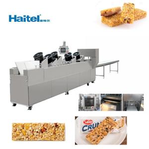 China High Speed Crispy Cereal Bar Making Machine 6kw 1000kg/H wholesale