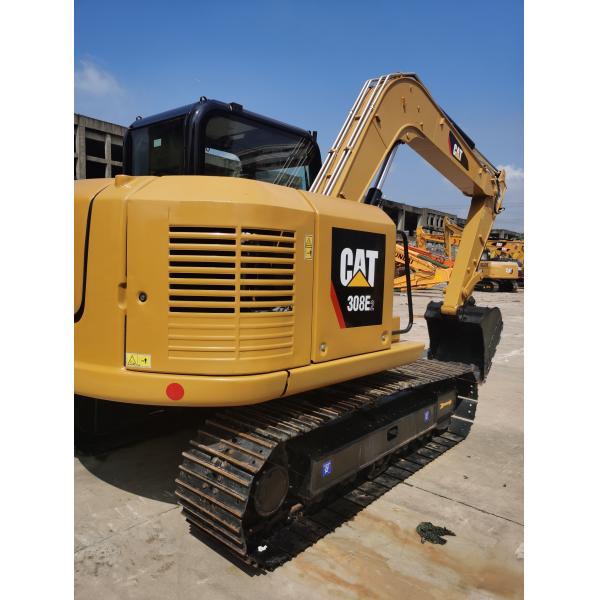 Second-hand Cat308E hydraulic Excavator 7760KG with Engine modelCat C3.3 DI
