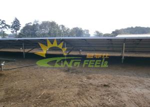 China 1200mm~4500mm Span Roof Rack Solar Mount Anodized 12um wholesale