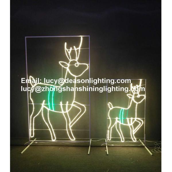 christmas reindeer lights