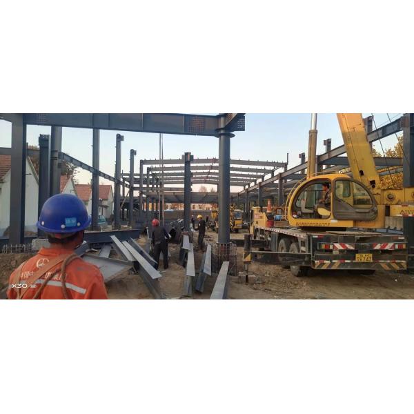Large Span Prefab/Prefabricated Building Steel Structure Warehouse Galvanized