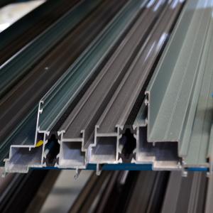 China 6063 T5 Window Frame Sections 6m Anodized Aluminium Extrusion wholesale