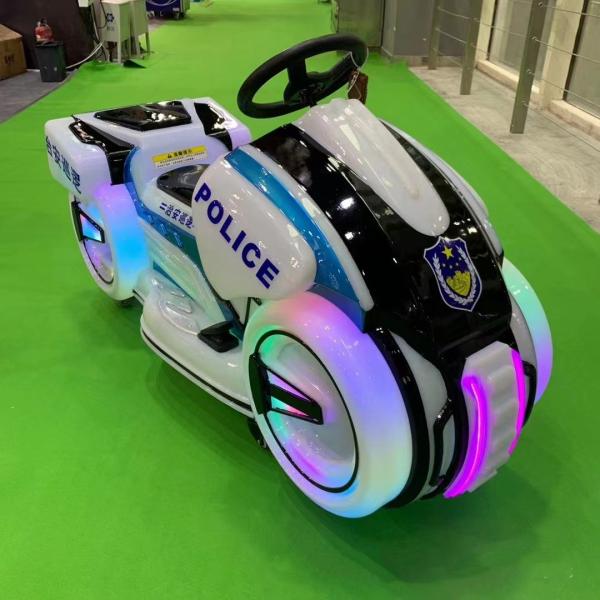 Kids Theme Amusement Park Bumper Car Racing Game Battery Operated