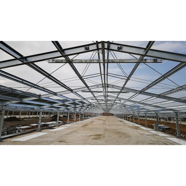 Durable Steel Frame Prefab Industrial Buildings Column Beam