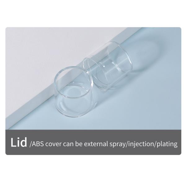 Customized Blue Cosmetic Bottles 60ml 100ml Transparent Plastic Bottle For Mist Spray