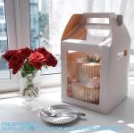 Tall Cake Boxes 4 Pack 12x12x14 Cake Boxes For Tier Cakes 12 Inch - Disposable