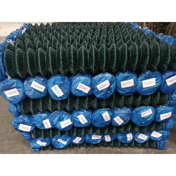 5 Foot Plastic Coated Chain Link Fence Product 1 inch chain link fence