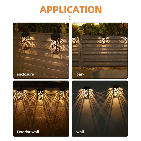 IP68 Solar Fence Light For Outside