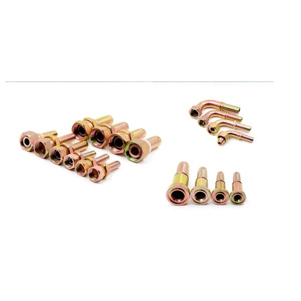 Carbon Steel Threaded Customized Thread Adapter Hydraulic Hose Fittings Stainless Steel