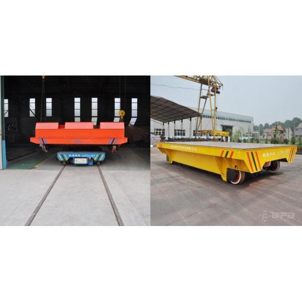 High Running Speed Material Transfer Carts , Insulated Rail Transfer Trolley Conductor Railway Cart
