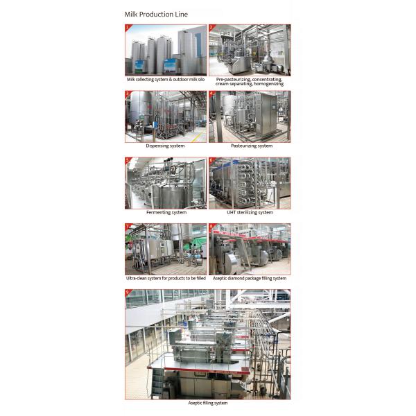 CE automatic Homogenisation Milk Processing Plant Machinery