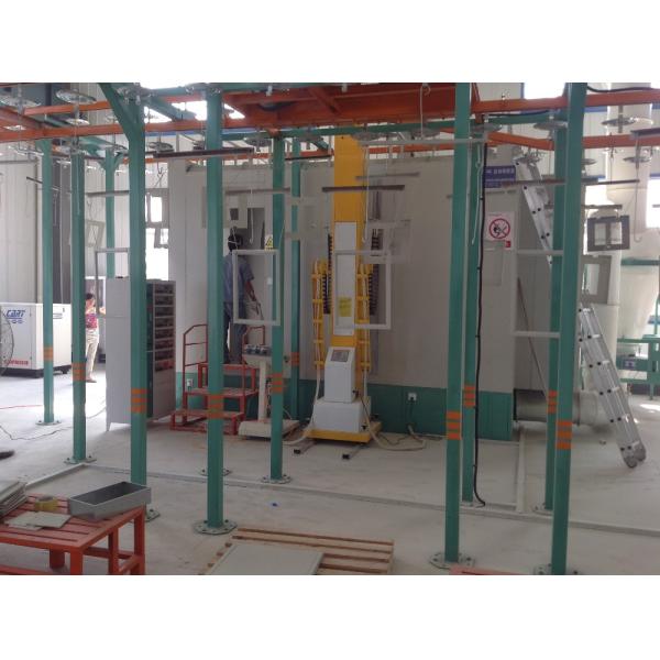 Customized Compact Manual Powder Coating Line Surface Treatment