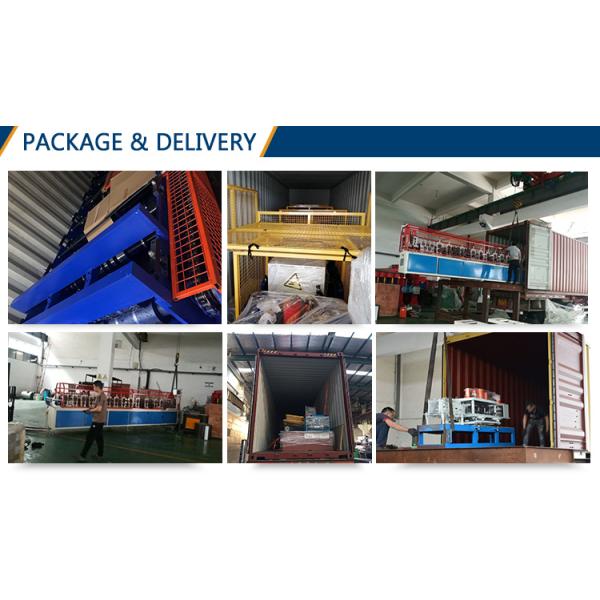 2 - 3mm Container Beam Roll Forming Machine Galvanized Metal With 22 Stations