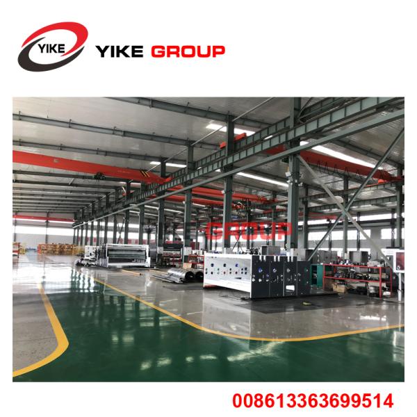 Full Computerized Servo Motor Control Automatic High-Speed Casemaker Flexo Folder Gluer Machine