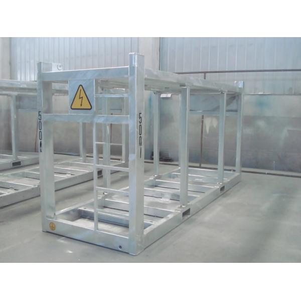 13ft 4meter DNV 2.7-1 Standard Galvernized Offshore Container Lifting Frame Skid 45 degree Sling Angle