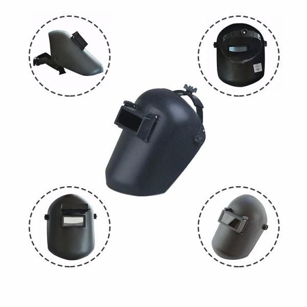 WM008 CE Protective Welding Helmet Made of PP Material with Wide Viewing Area 540g/pc