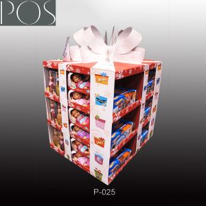 China Customize Gift Pallet display stand with Four Sides POP displays wholesale