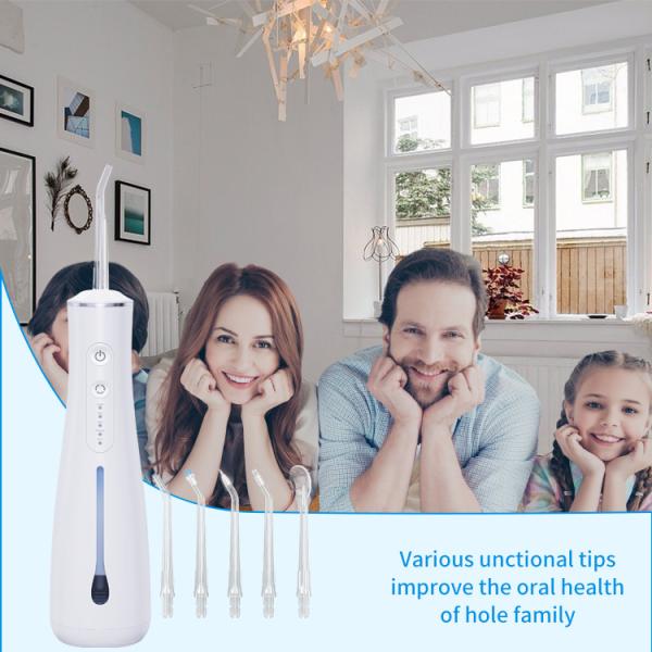 IPX7 Waterproof Portable Oral Irrigator Teeth Whitening Dental Water Flosser For Home