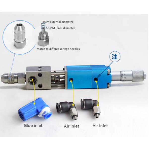 Low Viscosity Liquid Dispenser Valve Lightweight 221g Easy To Operate
