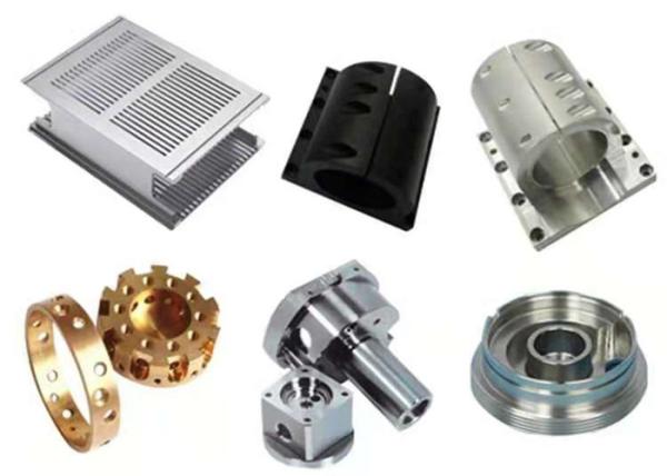 Automotive Parts CNC Milling Service Custom Shape Construction Aluminum