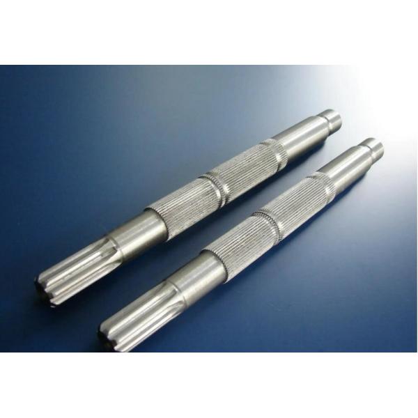 Custom precision hardened steel linear small shaft spline drive gear shaft groove shaft