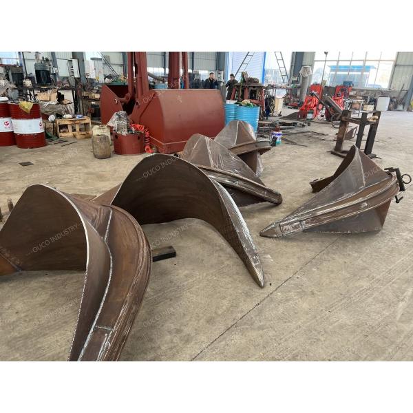 Orange Peel Type Hydraulic Grab Bucket Robust Structure Q355 material