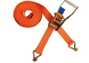 China 50mm Width Webbing Tie Down Straps Car Trailer Tie Down Straps EN12195-2 wholesale