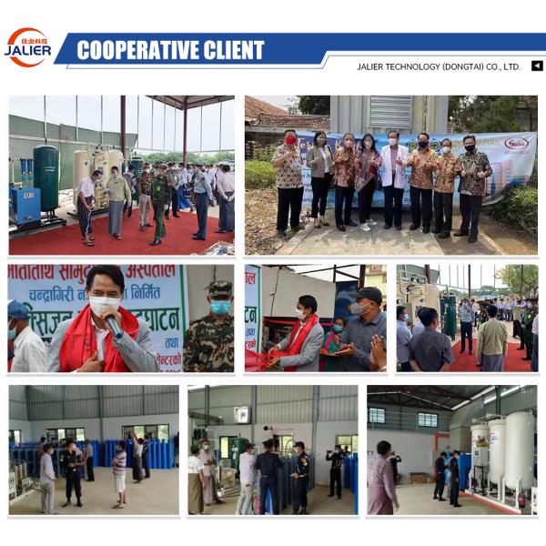 High Purity Medical Oxygen Generator Plant for Hospital 93±3% Purity 220v/380v Voltage