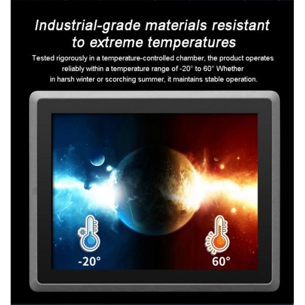 21.5-inch Embedded Industrial Display HMI Panel PC IP65 Waterproof Lcd Touch Monitor