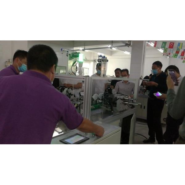 Energy Saving Face Mask Maker Machine 4KW 50HZ Face Mask Production Line