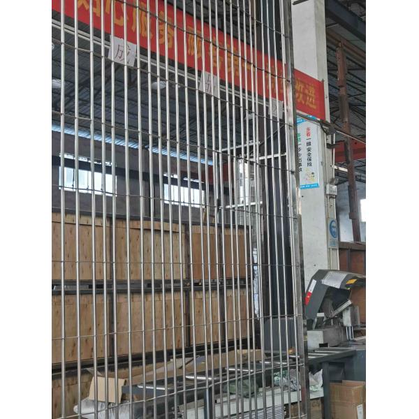 Stainless Steel Grill Shutter Door Automatic motorized lateral Sliding Door Shutters