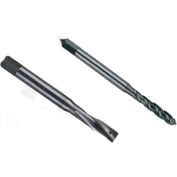 Threading 4 Flutes M3×0.5 Solid Carbide Taps， spiral flute taps